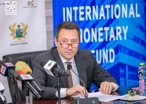 IMF Mission Chief For Ghana, Stephane Roudet IMF Mission Chief For Ghana, Stephane Roudet IMF Missio