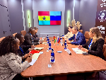 Kofi Adams, Russian Sports Minister discuss MoU on training, scholarships Kofi Adams, Russian Sports Minister discuss MoU on training, scholarships