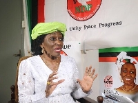 Nana Konadu Agyeman-Rawlings was the flagbearer of the NDP in the 2020 presidential elections