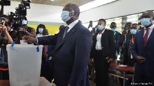 Ouattara Voting
