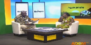 Omanhene Kwabena Asante and Nana Yaw Brefo - hosts of the morning show