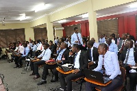 Participants at the program