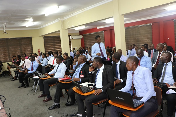 Participants at the program