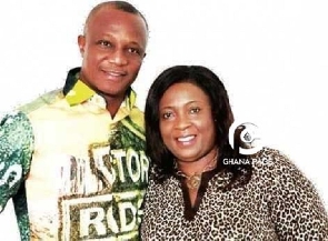 Kwasi Appiah and his wife, Angela Appiah