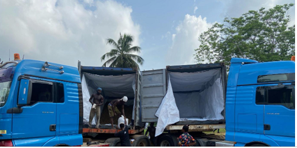 The project focuses on converting coconut husks into biochar, a form of charcoal