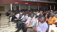 Some patrons at the premiering of Anas' number 12 in Sunyani