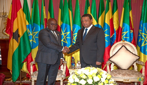 Both Presidents expressed satisfaction with the cordial relations between the two countries.