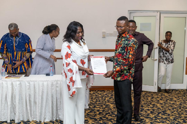 Ambassador Nancy Q Sam among some stakeholders at the event