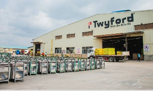 File photo of a company warehouse
