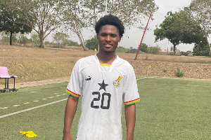 Ghanaian teenager Rauf Munah