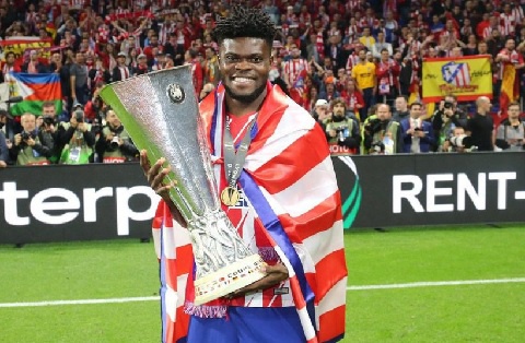 Thomas Partey becomes first Ghanaian to win Europa League trophy