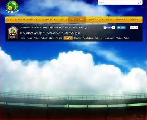 CAF AFCON Website