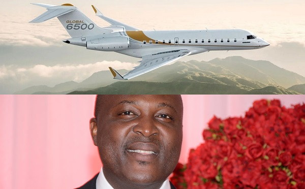 Ibrahim Mahama acquires new private jet with custom design