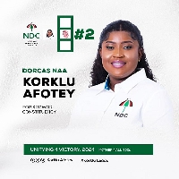 Krowor Constituency MP hopeful, Dorcas Naa Korklu Afotey