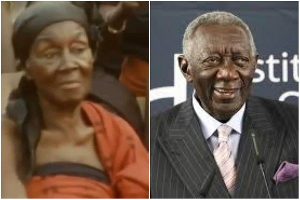 The late Nana Ama Dapaah (L) is the mother of former President John Agyekum Kufuor (R)