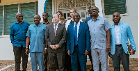 Dr Mahamudu Bawumia among the leadership of KAS