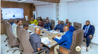Minister of Energy and Green Transition, John Abdulai Jinapor among other dignitaries