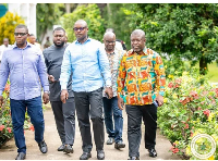 The minister in the midst of other stakeholders