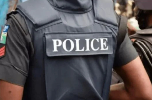 A Nigerian policeman