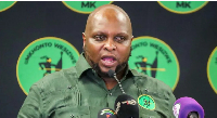 Floyd Shivambu, of the MK Party, says he