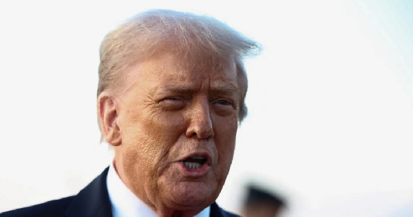 US President Donald Trump