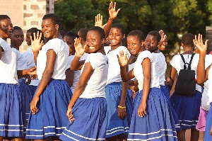 Stufdents of Tamale Girls High School