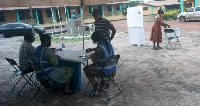 Voting is ongoing at the Adaklu Constituency
