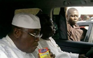 Nana Akufo-Addo drinking Kalyppo