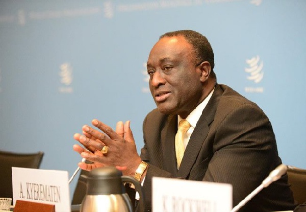 Minister of Trade and Industry, Alan Kyeremanten