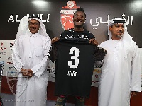 Gyan gets his number 3 jersey