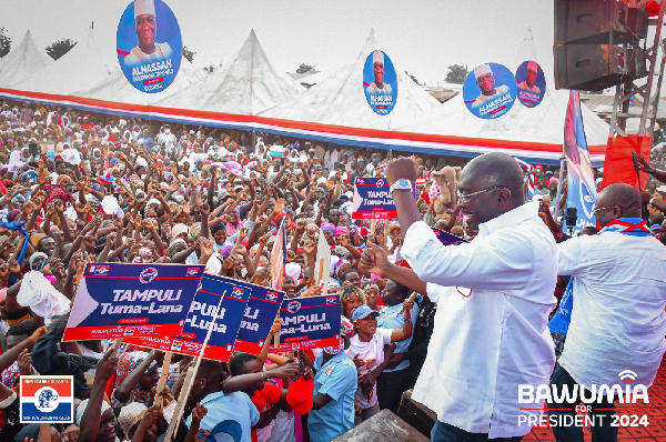 Vice President and Flagbearer of the New Patriotic Party, Dr. Mahamudu Bawumia