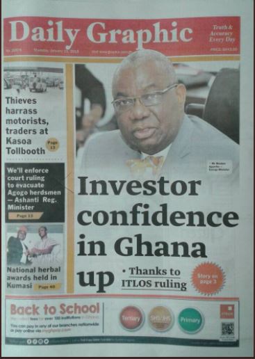 FrontPage headlines all captured in the newspapers