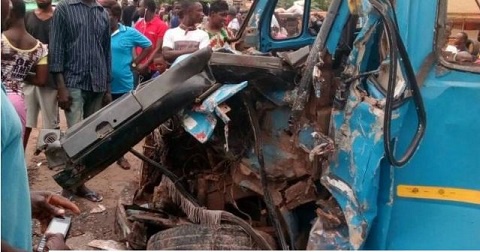 Over 15 persons who were in the bus sustained various degrees of injury