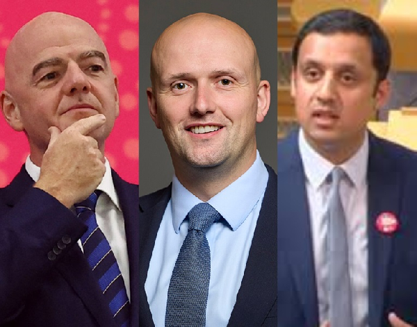 Gianni Infantino has faced criticisms from Mark Fynn and Anas Sarwar over World Cup ticket prices