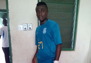 Newly-signed Asante Kotoko winger Emmanuel Gyemfi