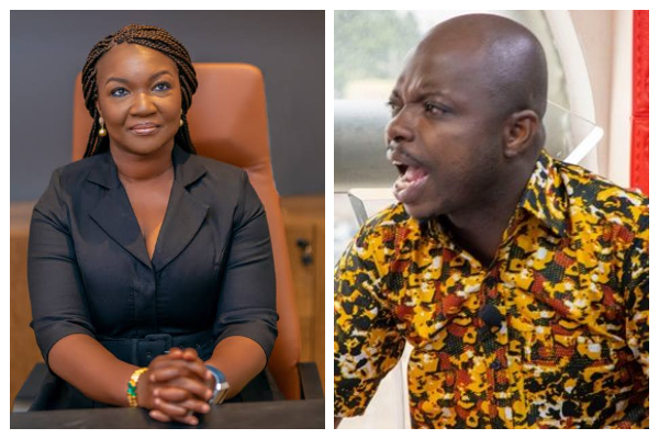 Abronye DC and Joyce Bawah