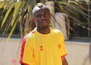 Ghanaian left winger, Francis Coffie