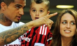 Kelvin Prince Boateng And Son