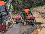 NAIMOS destroys 92 changfang machines in operation on Tano River