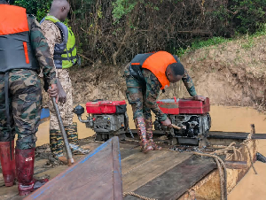 NAIMOS conducted Operation WATER SHIELD on Tano River