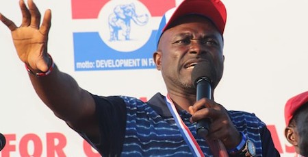 Member of Parliament for Assin Central, Mr. Kennedy Agyapong