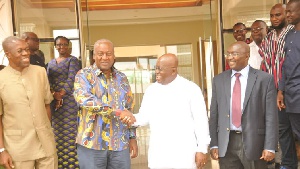 President Mahama had some kind words for