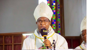 Most Reverend John Kobina Louis, an auxiliary Bishop of the Archdiocese of Accra