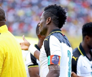 Asamoah Gyan's customized armband