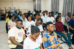 The participants at the workshop