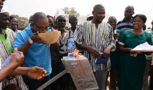 Voltic, World Vision provide water for 2 health facilities