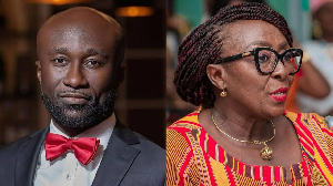 KOKA (L) has called for Dzifa Gomashie (R) to be removed from office