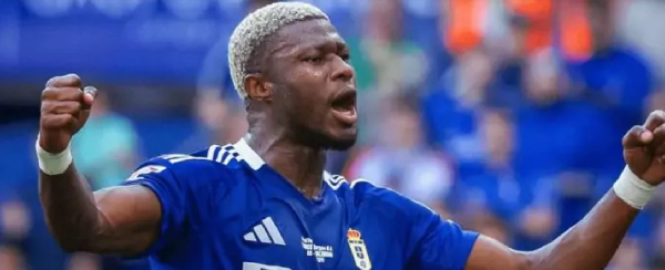 Real Oviedo midfielder Kwasi Sibo