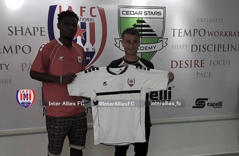 Samuel Ekele  David joined Inter Allies