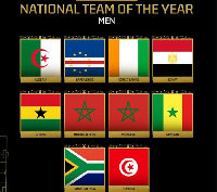 CAF nominated Ghana for the Best National Team of the Year award
